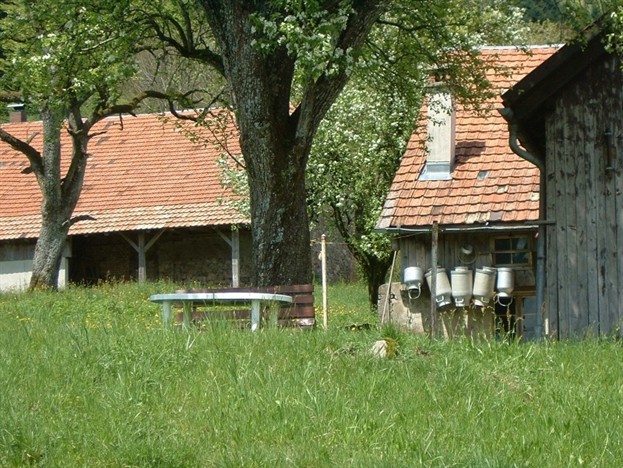Milchkannen in Oberh�user